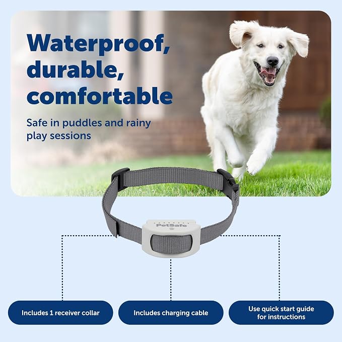 PetSafe Classic In-Ground Fence Rechargeable Receiver Collar for Dogs and Cats - Image 5
