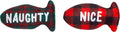 Pearhead Naughty Or Nice Christmas Cat Toy Set, Holiday Pet Owner Gift by Pearhead