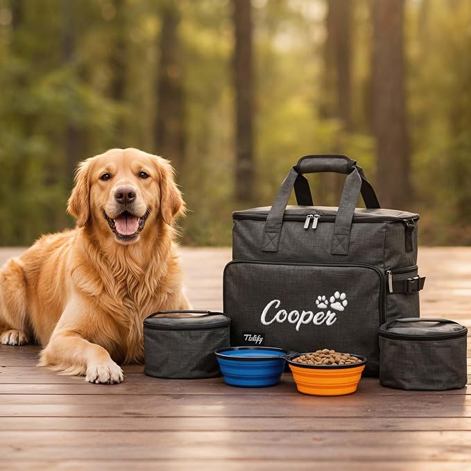 Customized Dog Travel Bag - Image 2