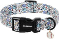 DOGWONG Baseball Dog Collar-Cute Boy Baseball Dog Collar, Adjustable Soft Male by DOGWONG