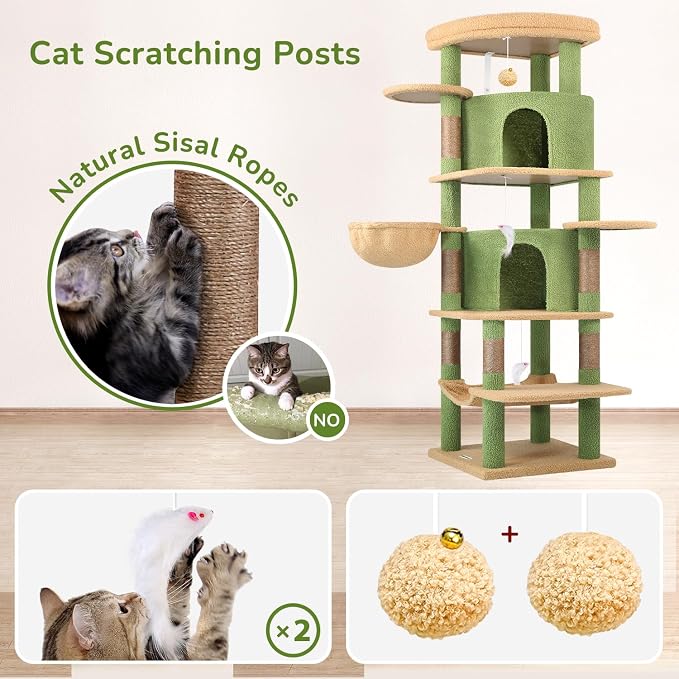 Globlazer Cactus Corner Cat Tree Tower - Image 6