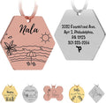 PawFurEver Custom Engraved Pet ID Tag – Personalized Dog Name Tag by PawFurEver