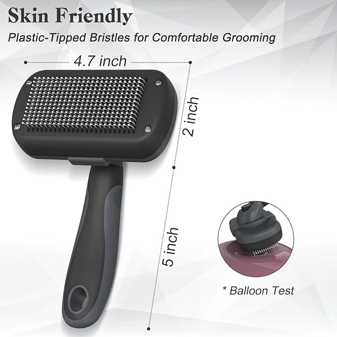 Self-Cleaning Deshedding Brush for Dogs & Cats - Image 4