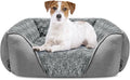 INVENHO Medium Dog Bed Rectangle Washable Orthopedic Soft Calming Sleeping by INVENHO