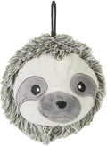 Pet Lou 4 Inch EZ Squeaky Sloth Ball Dog Plush Toy, Stuffing-Free Soft Plush by Pet+Lou