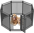 Dog Playpen Dog Fence Outdoor for Yard 47" H by Petorldog