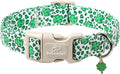 St Patricks Day Dog Collar for Large Dogs by Babolepet
