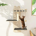 Cat Wall Shelves, 3 Platform Kitten Wall Furniture, DIY by Unknown
