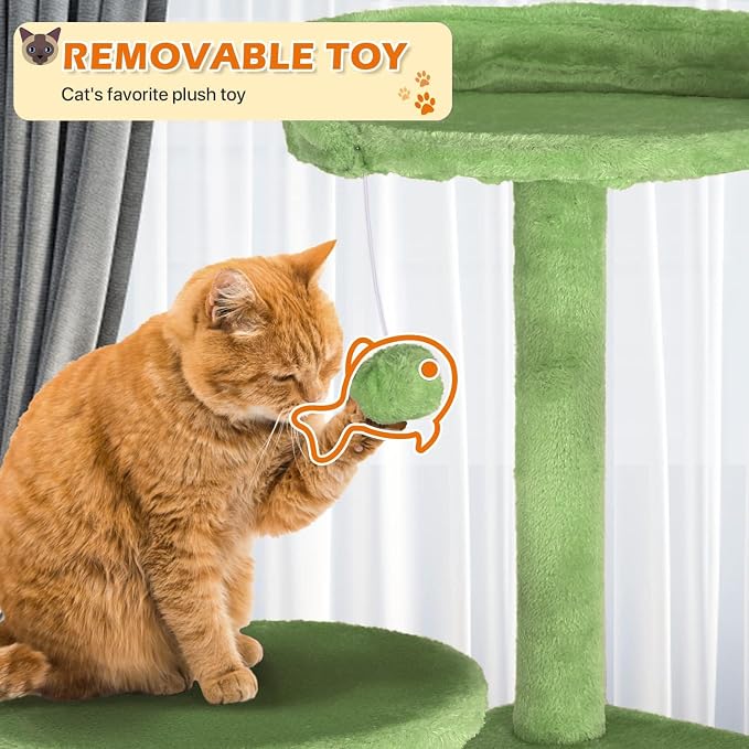 54” Cat Tree Tower for Indoor Cats - Image 5