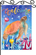 Welcome To Undersea World Garden Flag, Seasonal Outdoor Flag, Welcome Sea by WPCTYQ