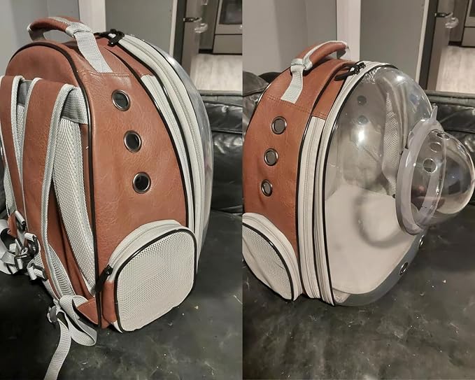 Expandable Cat Carrier Backpack, Backpack - Image 6