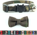 Cat Collar Bowtie with Bell, Quick Release Buckle Safety and Durable Kitties by Ximipet