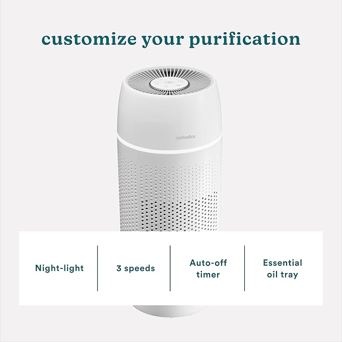 Homedics 5-in-1 PetPlus UV-C Air Purifier - Image 4