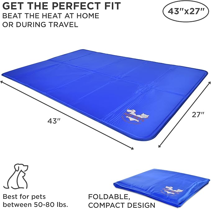 Arf Pets Dog Cooling Mat 27” x 43” Pad - Image 2