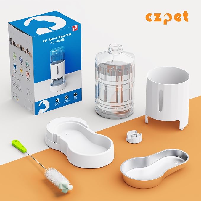 CZPET Dog Water Bowl Dispenser, 7L Automatic Dog and Cat Water Dispenser - Image 7