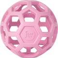 JW Pet HOL-ee Roller™, Dog Toy Puzzle Ball, Natural Rubber by JWPet