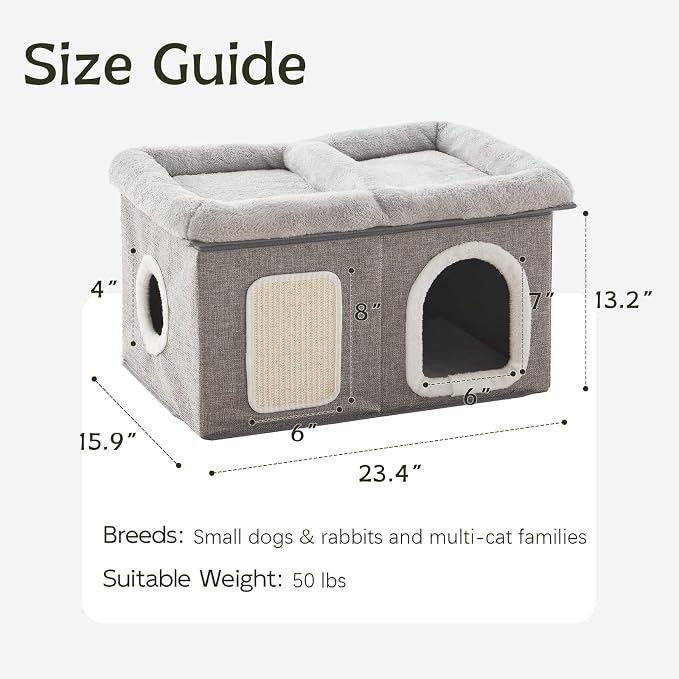 WINDRACING Cat Beds for Indoor Cats - Image 4