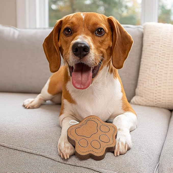 Natural Jute Dog Chew Toy – Tough Paw-Shaped Puppy Teething Toy, Durable & Safe - Image 6