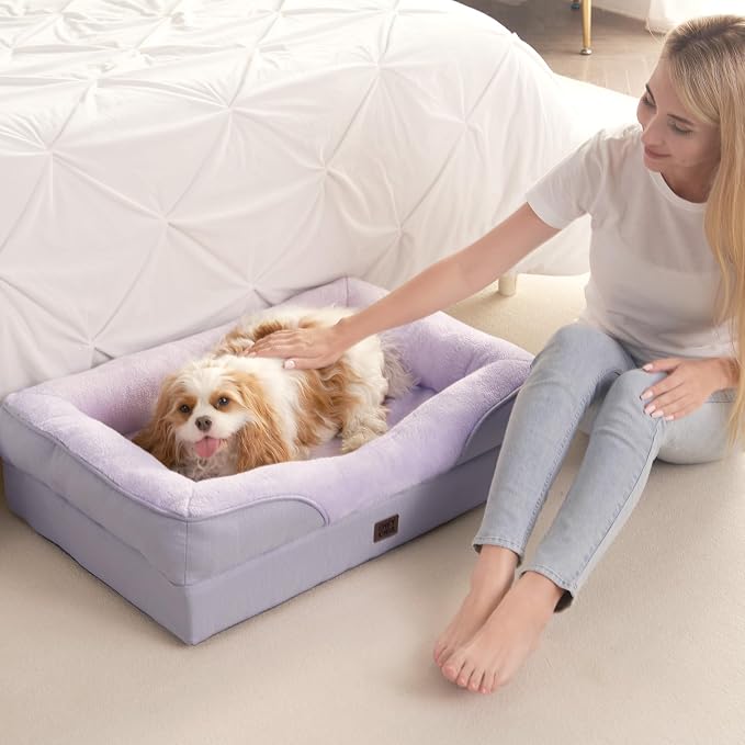 EHEYCIGA Orthopedic XL Dog Bed for Large Sized Dog, Waterproof Liner & Washable - Image 8