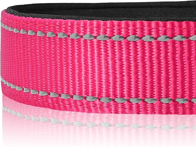 Joytale Reflective Dog Collar, Soft Neoprene Padded Breathable Nylon Pet Collar - Image 4