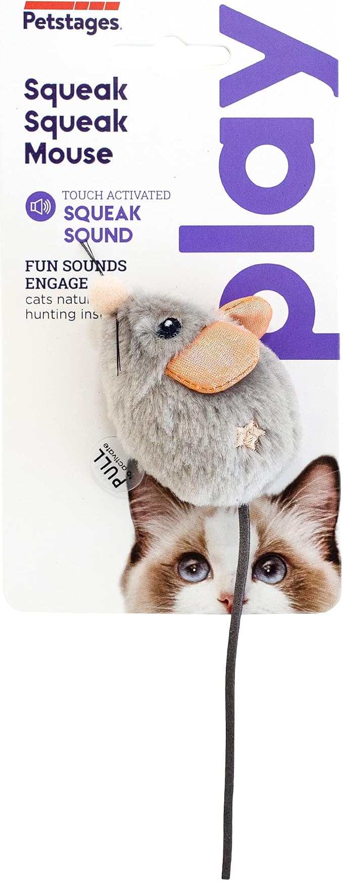 Catstages Squeak Squeak Mouse Cat Toy - Image 2