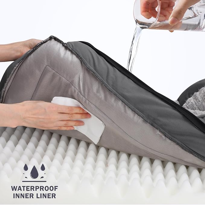 INVENHO Orthopedic Dog Beds Large Sized, XL Washable Dog Sofa - Image 3