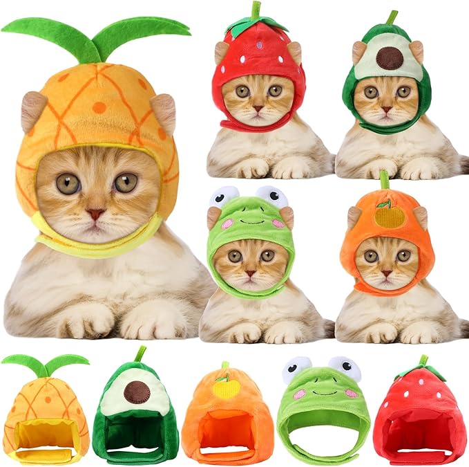 Weewooday 5 Pcs Cat Adorable Costume Bunny Hat by Weewooday