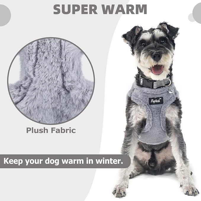 PUPTECK Adjustable Dog Harness Collar and Leash Set Step in No Pull Pet Harness - Image 3
