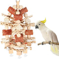 Bird Toys - Natural Corn Cob and Loofah Slices by YIXUND