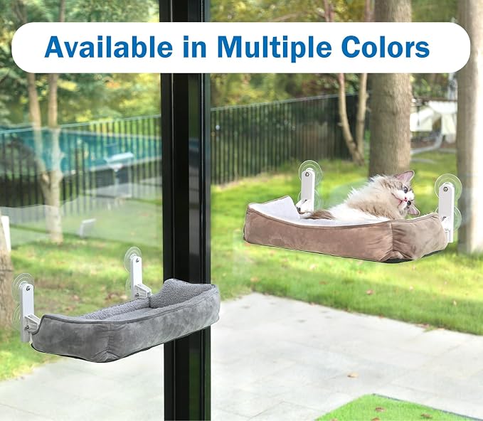 Zakkart Foldable Cat Hammock for Window - Image 2