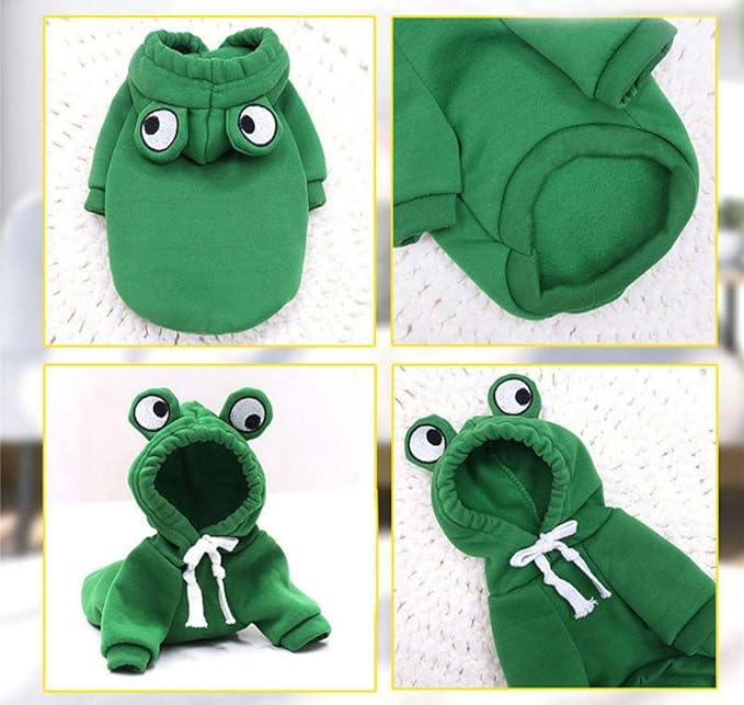 Warm Dog Winter Clothes Cute Fruit Dog Coat Hoodies Fleece Pet Dogs Costume - Image 2