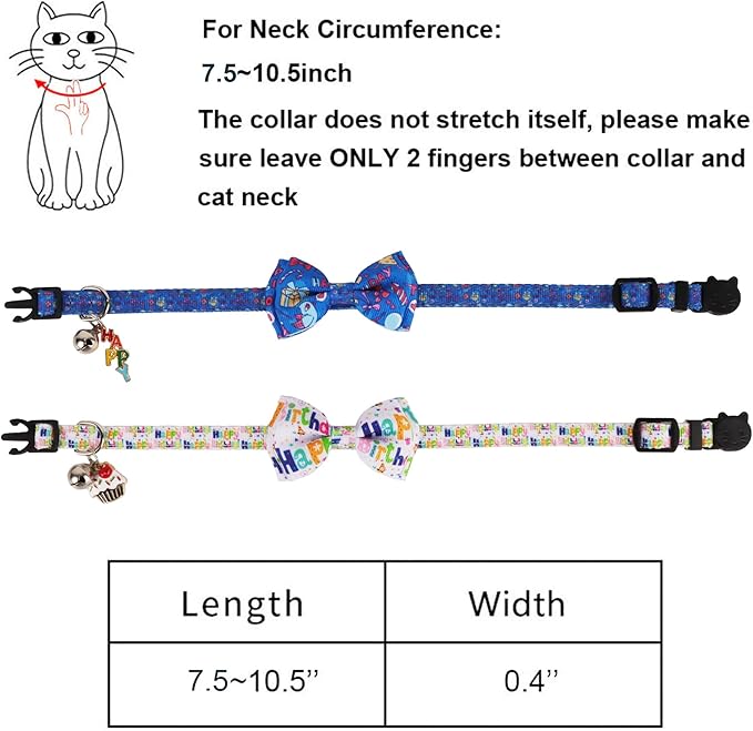 ADOGGYGO Birthday Cat Collars - Image 6