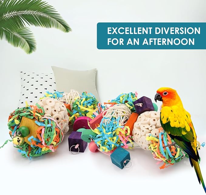 BBjinronjy Bird Toys, Love Birds, Budgie and Other Small Birds - Image 5