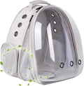 Front Expandable Cat Backpack, Fit up to 20 lbs, Space Capsule Bubble Window by halinfer