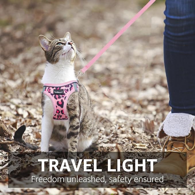 SCENEREAL Cat Harness & Leash Set Escape Proof - Image 7