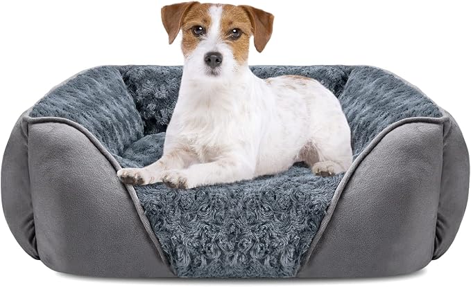 INVENHO Dog Bed Medium Size Dog, Orthopedic Warming Soft Calming Sleeping Puppy by INVENHO