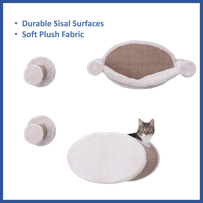 TRIXIE Wall Mounted Cat Lounge Set - Image 4