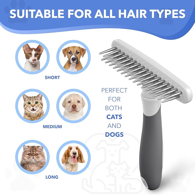 Dog rake deshedding dematting Brush Comb - Image 3