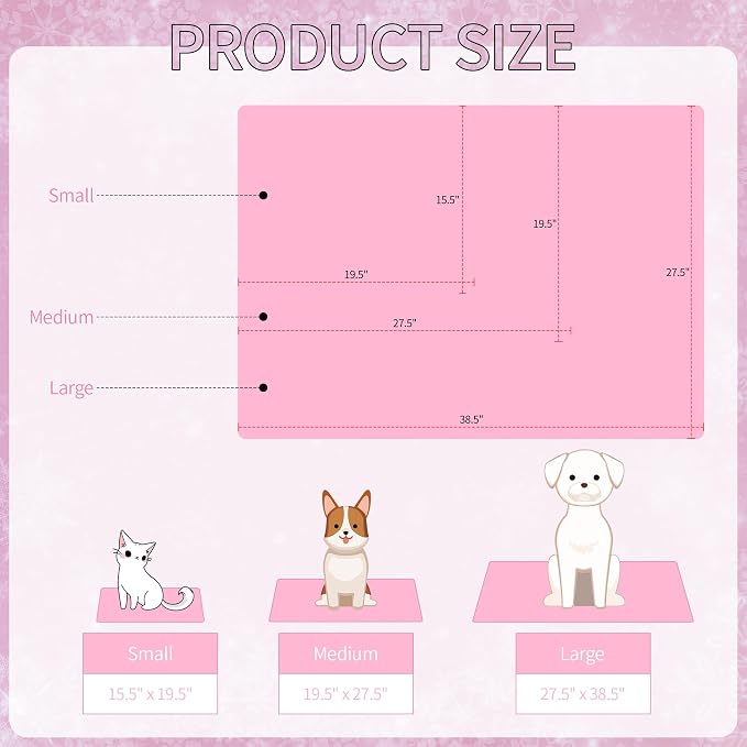 NACOCO Pet Cooling Mat Cat Dog Cushion Pad Summer Cool Down Comfortable Soft - Image 4