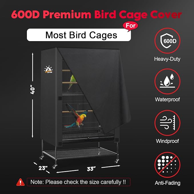 Zettum Bird Cage Cover - Image 3