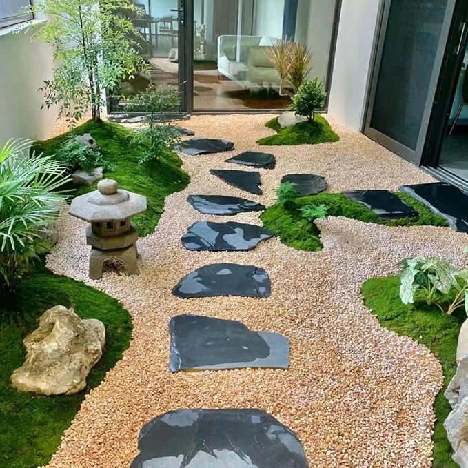 10LB Succulent and Cactus Gravel Pebbles, 1/5 Inch Natural Decorative Polished - Image 4