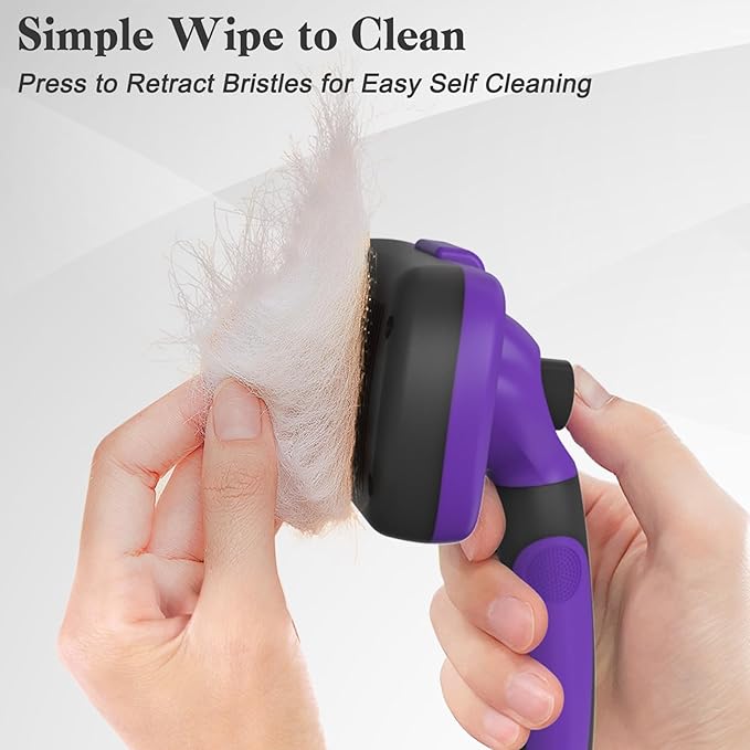 Swihauk Self Cleaning Slicker Brush - Image 3