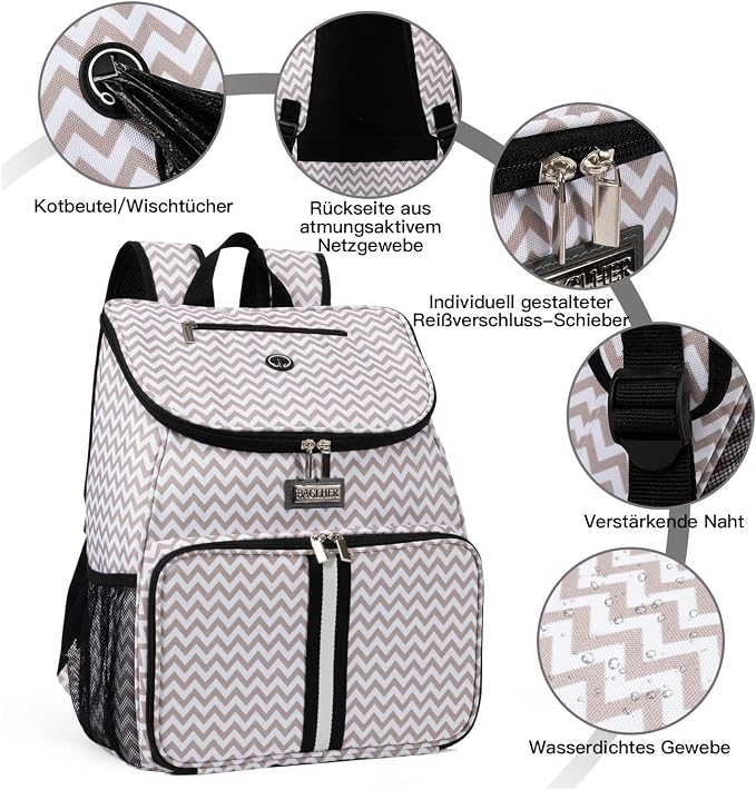 BAGLHER丨Dog Travel Bag, Airline Approved Pet Supplies Backpack, Dog Travel - Image 5