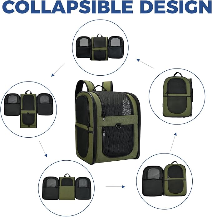 Apollo Walker Dog & Cat Carrier Backpack - Image 6