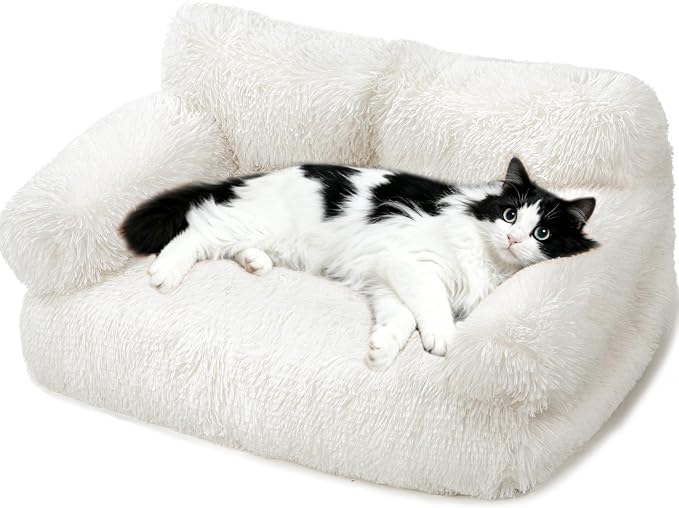 Large Cat Beds for Indoor Cats, Dog Couch Bed, Cute Cat Couch Sofas for Less - Image 2