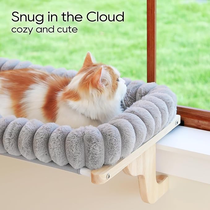 Zakkart SnugCloud Cat Perch for Window Sill - Image 2
