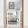 BABELIO Baby Gate for Doorways and Stairs, 31-36" Pet Gate by BABELIO