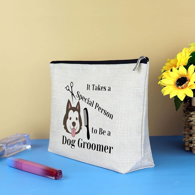 Dog Groomer Gift Makeup Bag Pet Grooming Gifts Cosmetic Bag Dogs Hairdresser - Image 6