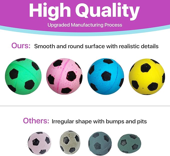 SPOT Sponge Soccer Ball Cat Toys - Image 7