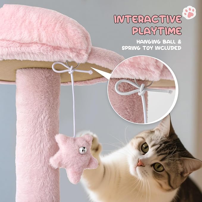 MoNiBloom 54 Inch Cat Tree Tower - Image 5